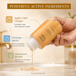 Deep Cleansing Shampoo Clarifies Scalp <b>Removes</b> Oil Hard Water Minerals Restores Soft Shine Sulfate Free Detox Cleansing Shampoo - Product Image 4