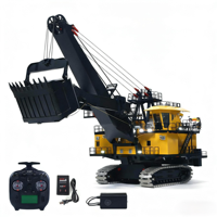 Mini-excavatrice électrique télécommandée P&H 4100XPC 1/25, modèle RTR à assembler, excavatrice minière en métal