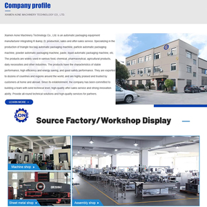 Machine d'emballage de glaçons à scellage arrière 100g-500g, machine d'emballage de granulés avec contrôle de température - Product Image 6