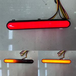 Luces traseras secuenciales de doble color, luces laterales, luces de señalización y luces de advertencia para remolques para automóviles y camiones (12V-24V, ahumadas) - Product Image 4