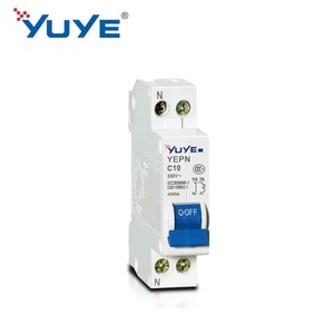 Disjoncteur différentiel monophasé 1P DZ47 32 ampères 50/60 Hz 230 V, interrupteur miniature, matériau PA66, capacité de coupure 6 kA - Product Image 1