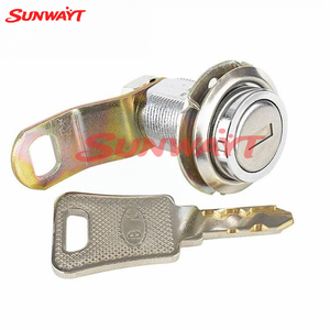 <b>Arcade</b> Door Lock 17MM Keyed Alike Tubular Blade Cam Door Latch Cabinet Lock with Flat Keys for <b>Arcade</b> <b>Machine</b> - Product Image 3