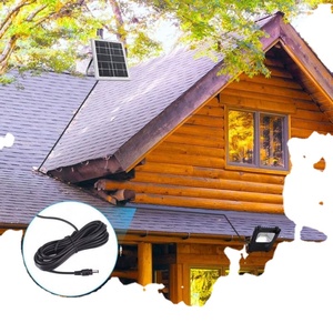 ไฟสปอร์ตไลท์ LED พลังงานแสงอาทิตย์ 100W IP67 5000K แสงเดย์ไลท์ ตัวเรือนอะลูมิเนียม พร้อมรีโมทคอนโทรล ติดตั้งบนพื้นผิว สำหรับสวน - Product Image 5