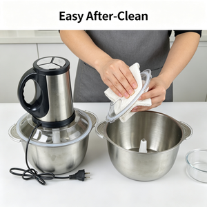 Fabriqué en Chine, meilleur <span class=keywords><strong>hachoir</strong></span> à viande électrique miniature en acier inoxydable pas cher, 5l, pour la cuisine, usage domestique - Product Image 5