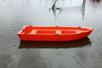 Nouveau bateau de pêche solide en PE de 4 m pour 8 personnes, en polyéthylène LLDPE, certifié CE, avec ensemble moteur inclus, à vendre