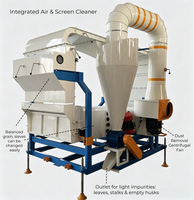 Machine de nettoyage de céréales agricoles HELIDA 2025 – Garantie 2 ans, haute productivité, nettoyeur de graines multi-usages pour céréales, graines et sésame