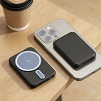 Nouvelles Tendances 2026 : Power Bank Super Mini Portable 5000 mAh, Chargeur Magnétique Sans Fil pour iPhone 17
