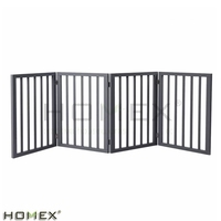 105 pouces Extra Grand Bambou Chien Pet Sécurité Bébé Barrière Escaliers Rétractables Intérieur Animal Barrière