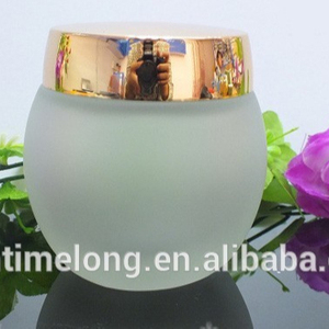 Pot cosmétique vide sphérique givré pour fard à paupières, maquillage, crème pour le visage, flacon de 120g <span class=keywords><strong>mtl</strong></span> - Product Image 1