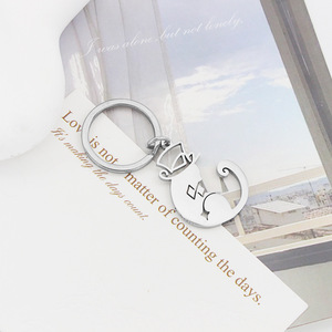 สร้อยคอสแตนเลสสตีลของนักมายากลสร้อยคอพร้อมจี้รูปแมวเครื่องประดับคอสเพลย์สำหรับผู้หญิงผู้ชาย - Product Image 3