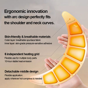 Venta caliente de larga duración 8 horas desechable hombro terapia de calor parche para el cuello paquetes calientes y fríos - Product Image 3