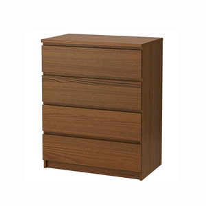 Rustic Oak Wooden Chest <strong>Drawer</strong> Cabinet Set Black Beige White Gloss <strong>Side</strong> <strong>Table</strong> Panel Style <strong>Drawers</strong> for Bedroom Home Hotel Use - Product Image 6