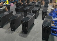 Enceinte active Line Array KR208 2000W de puissance de crête - Double subwoofer KS28 de 18 pouces avec DSP