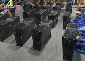 Enceinte active Line Array KR208 2000W de puissance maximale - Double subwoofer KS28 de 18 pouces avec DSP, 55Hz-20kHz, en contreplaqué de bouleau - Product Image 4