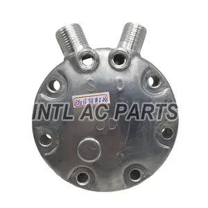 SD7H15 Compressor Back Cover Vertical 8 and 10 O-Ring Cylinder Head
