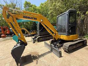 Precio barato excavadora usada Komatsu Pc55mr Pc56 Pc35 Pc30 Pc60 Pc70 Mini excavadora sobre orugas horas de trabajo bajas envío global rápido - Product Image 6