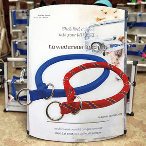 Collar de Adiestramiento Ajustable de 3mm para Perros, Collar de Cadena de Nylon con Cierre de Gancho y Bucle para Perros Grandes, Medianos y Pequeños - Product Image 3