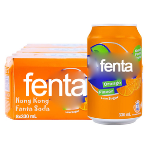 Refresco con Sabor a Naranja al por Mayor, Lata de 330 ml, Bebida Carbonatada, Bebida Exótica - Product Image 1