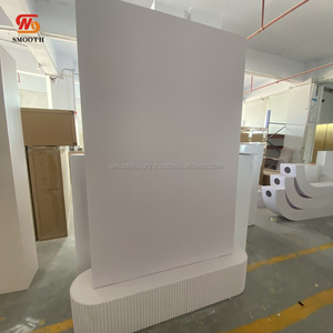 แผ่นอะคริลิคสีขาวแผ่นแผนผังที่นั่งป้ายต้อนรับตกแต่งงานแต่ง - Product Image 3