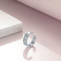 YFN bijoux conception 925 bijoux en argent Sterling pied réglable mignon anneaux à bout ouvert pour les femmes
