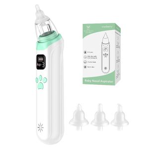 Aspirateur nasal électrique pour bébé en silicone souple personnalisable, outil de nettoyage du nez pour enfants avec musique - Product Image 6