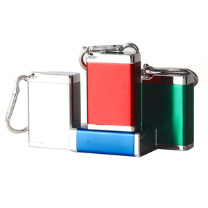 Custom Logo Portable Metal Keychain <strong>Ashtray</strong> Eco-friendly <strong>Small</strong> <strong>Pocket</strong> Car <strong>Ashtray</strong> Outdoor Cigarettes Cigars <strong>Ashtray</strong> With Lid - Product Image 2
