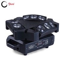 Projecteur lumineux à faisceau de haute qualité 4x10w rgbw, mini éclairage araignée pour Dj