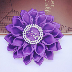 Mignon ton violet dames de cercle de Perfection inspiré à la main maçonnique bijoux LOCOP Satin ruban Corsage broche ruban broche - Product Image 4