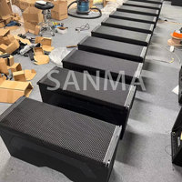 Sistema de Sonido Profesional WPC con Altavoces Line Array Pasivos de 3 Vías y 10 Pulgadas para Conciertos y Escenarios