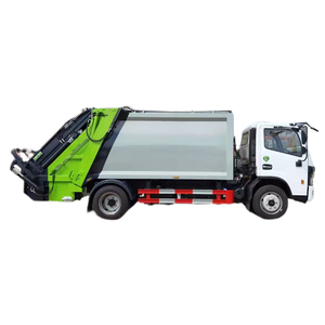 รถบรรทุกขยะแบบอัดบีบ Dongfeng 8 คิว พร้อมแชสซีสำหรับขายในแอฟริกาใต้ - Product Image 1