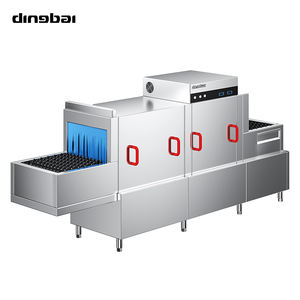 Lave-vaisselle entièrement automatique de style dragon Dingbai pour une utilisation commerciale dans les grands restaurants, Cafet - Product Image 1