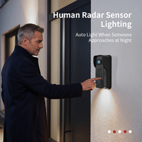 KENRONE Boîte à clés intelligente murale étanche IP66 120 ° Caméra grand angle avec enregistrement des opérations et conversation bidirectionnelle pour maison intelligente et Airbnb