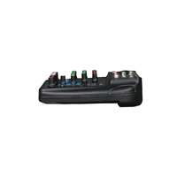 4-Kanal Kompakt-Mixer mit Bluetooth-Reverb, Bühnen-Computer Live-Streaming, USB Mini-Mixer, DJ-Mixer