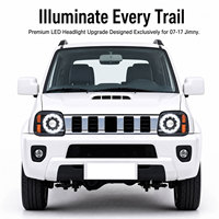 Pour Suzuki Jimny 2007-2015, ensemble de phares LED modifiés, projecteur DRL et clignotant