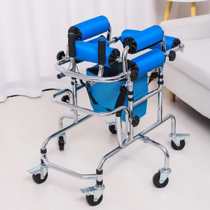 Équipement de rééducation pour enfants handicapés quadriplégiques de haute qualité, support médical manuel réglable pour se lever et marcher - Product Image 3