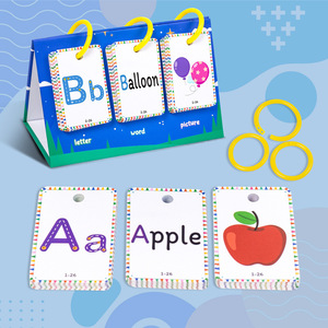 Offre Spéciale : Cartes Éducatives pour Enfants – Apprentissage des 78 Lettres de l'Alphabet, Animaux et Plantes, Cartes Cognitives <span class=keywords><strong>ABC</strong></span> en Anglais - Product Image 3