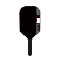 Raquette de pickleball en fibre de carbone T700 à tête large et manche court, avec noyau interne pressé à chaud pour GEN4