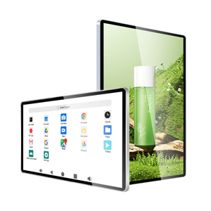 4K màn hình treo tường kỹ thuật số biển <span class=keywords><strong>LCD</strong></span> hiển thị màn hình quảng cáo siêu mỏng Video hiển thị kỹ thuật số Bảng menu - Product Image 1