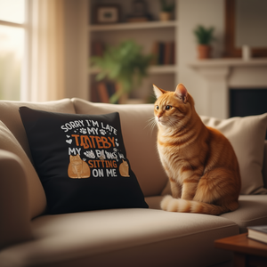 T-shirt a maniche lunghe per amanti dei gatti con motivo gatto arancione, con un grazioso design di gatto - Product Image 3