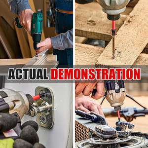 Jeu de tournevis à tête hexagonale portable, embouts magnétiques de précision, kit d'outils industriel pour bricolage et usage domestique - Product Image 6