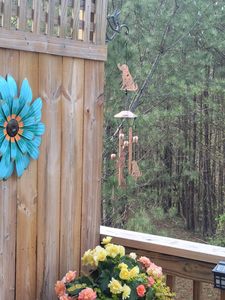 Lonceng angin anjing kecil hadiah jerapah luar ruangan untuk wanita/pria/Ibu/istri/nenek hadiah ulang tahun hadiah peringatan lonceng logam - Product Image 6