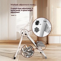 Appareil de fitness multifonctionnel pliable pour la maison, machine à grimper les escaliers, équipement d'exercice aérobie d'intérieur, stepper-climber 45x85x128cm