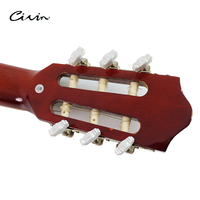 Wholesale Cheap Price Custom 39 Inch Basswood Top Wooden Chinese Glossy Classical Guitar with Nylon Strings for Beginner CIVIN