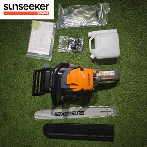 Motosega a Benzina Professionale Industriale CS540 40.2cc con Barra Guida da 16 Pollici, Motore Brushless, per Taglio Legna OEM - Product Image 4