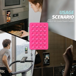 Funda de silicona con ventosa para teléfono, soporte adhesivo para celular, accesorios móviles, soporte de agarre para selfies, ¡se vende como pan caliente! - Product Image 2