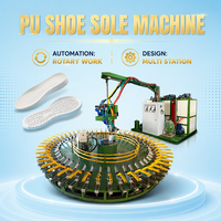 Machine de moulage par injection de mousse de polyuréthane pour semelles intermédiaires de chaussures en PU