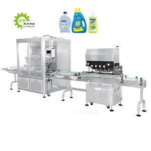  ZXSMART multifunción productos químicos diarios detergente líquido botella champú máquina de llenado y etiquetado