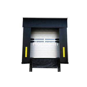 Production d'abri <span class=keywords><strong>de</strong></span> quai bon marché Poteaux en tissu PVC résistant à l'usure avec lignes d'avertissement joints <span class=keywords><strong>de</strong></span> <span class=keywords><strong>porte</strong></span> mécaniques <span class=keywords><strong>de</strong></span> cadre en alliage d'aluminium - Product Image 2
