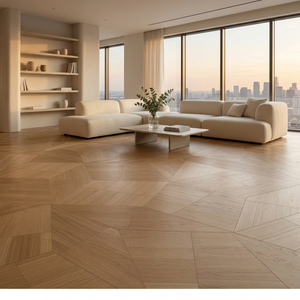 <span class=keywords><strong>Parquet</strong></span> <span class=keywords><strong>en</strong></span> chêne massif moderne, style Tangram, système <span class=keywords><strong>de</strong></span> pose par clic <span class=keywords><strong>de</strong></span> 1,2 mm, décoration intérieure, salon, villa, <span class=keywords><strong>salle</strong></span> <span class=keywords><strong>de</strong></span> <span class=keywords><strong>bain</strong></span> - Product Image 2