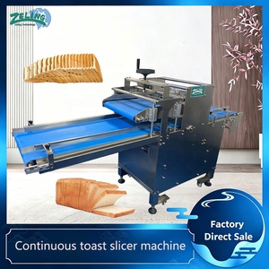 Máquina Cortadora de Pan Continua Industrial, Máquina Automática para Rebanar Pan, 1200 Piezas/h, para Línea de Producción de Sándwiches de Panadería - Product Image 3